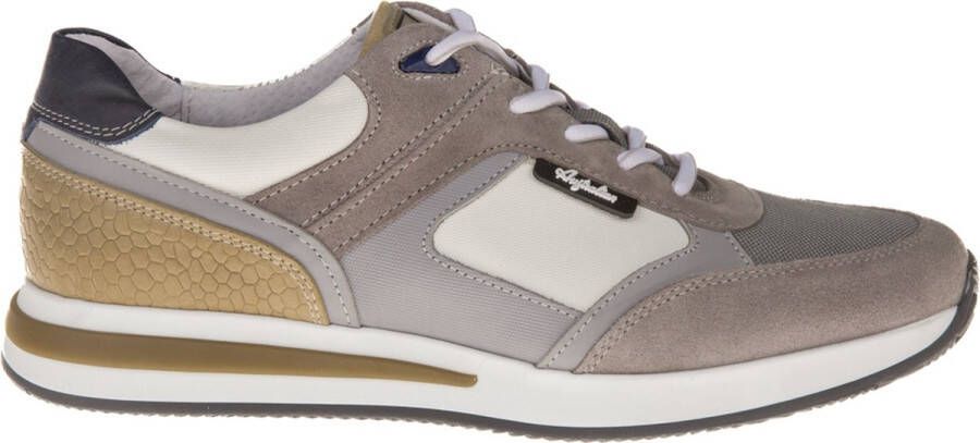 Australian Footwear Clint Sneakers Wit White-Grey-Beige