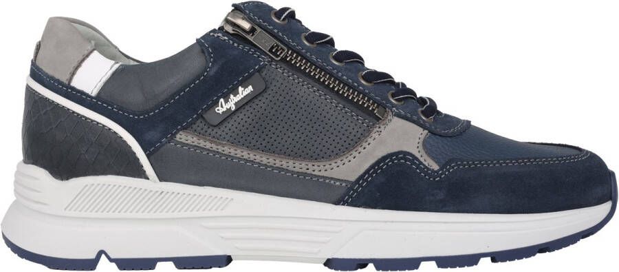 Australian Connery heren sneaker blauw