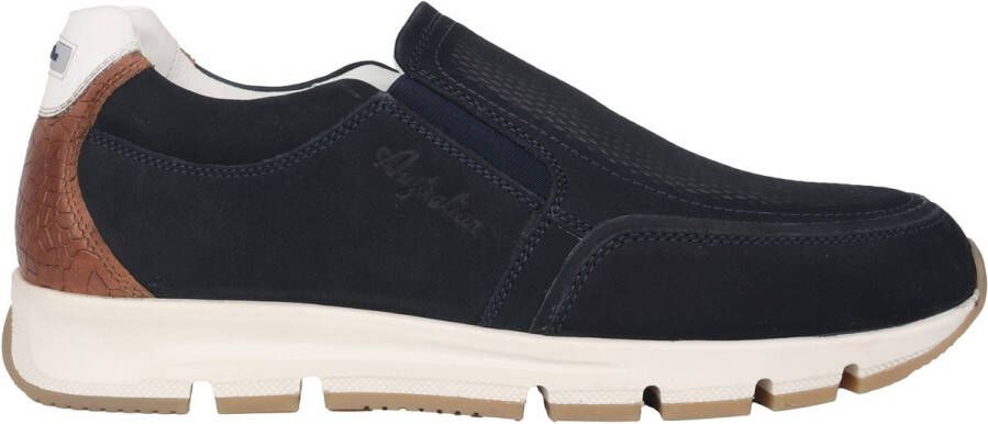 Australian Eagle heren instapper blauw