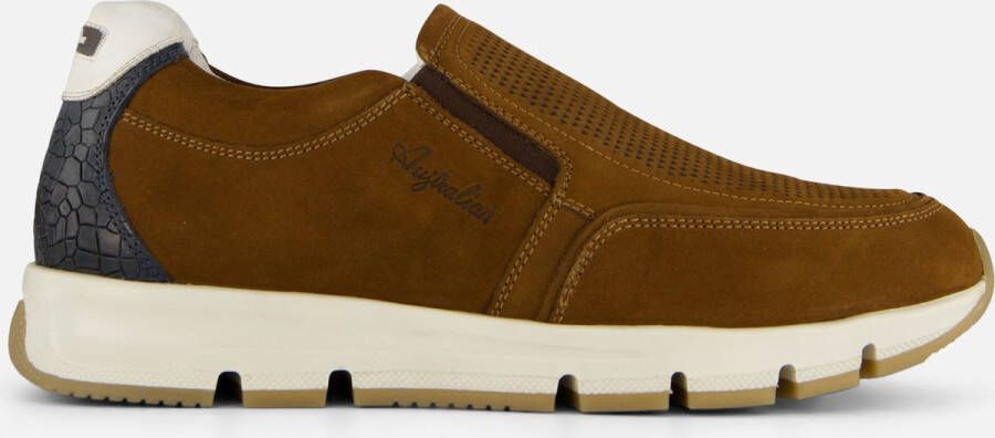 Australian Eagle Instappers cognac Nubuck