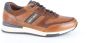 Australian Lage sneakers Filmon cognac blauw wit Brown Heren - Thumbnail 9
