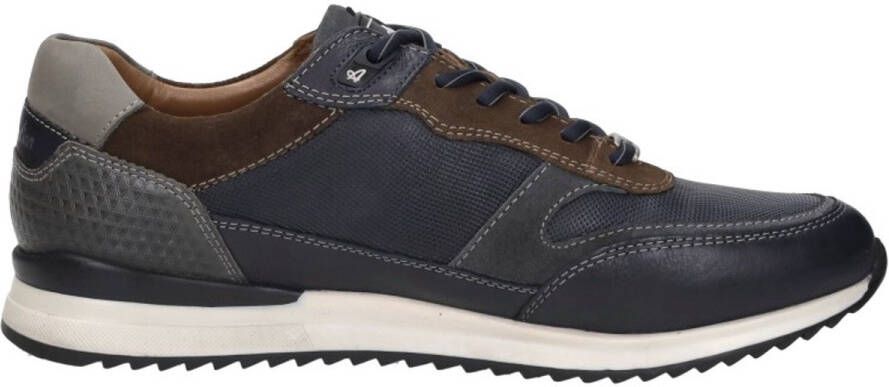 Australian Filmon Sneakers Heren Leren Sneaker Blauw