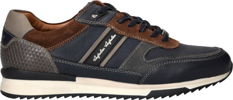 Australian Filmon Sneakers Heren Leren Sneaker Blauw