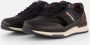 Australian Filmon Sneakers Heren Leren Sneaker Zwart - Thumbnail 1
