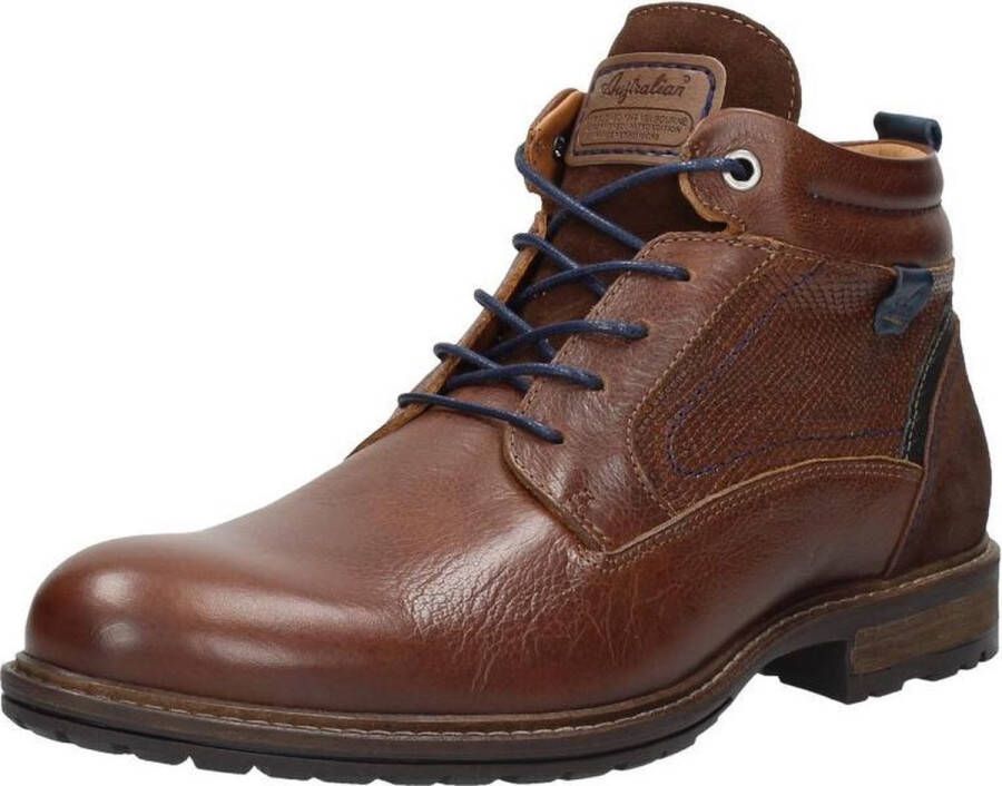 Australian Conley Leather T02 15.1212.02 Tan Black Bruin Heren - Foto 3