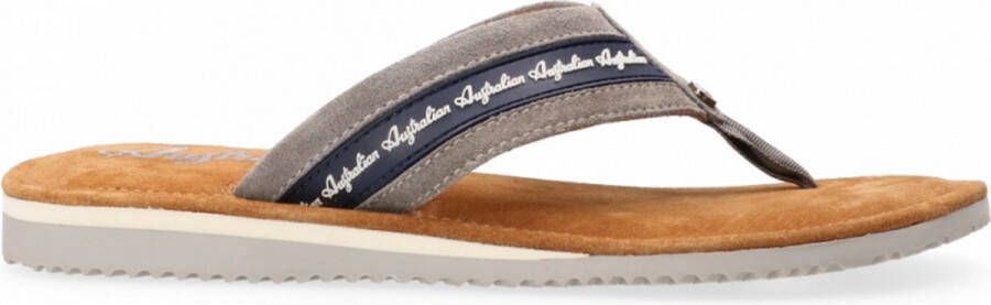 Australian Footwear Azurro Slippers Grijs Grey Blue