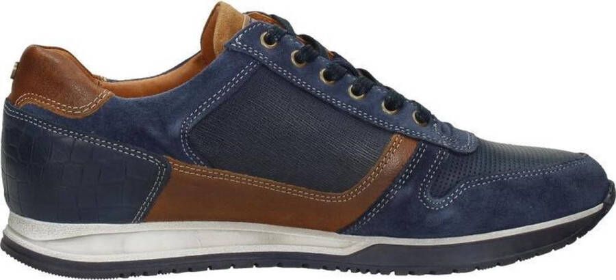 Australian Footwear Heren Sneakers Australian Browning Ocean Blue Cognac Blauw - Foto 4