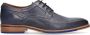 Australian Footwear Blauwe Australian Veterschoenen Matteo Leather - Thumbnail 1