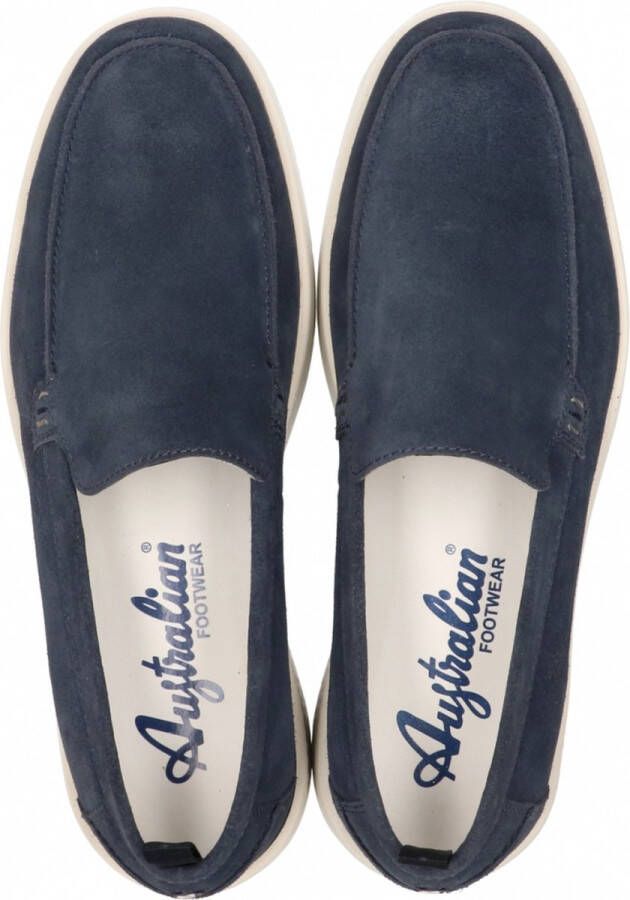 Australian Footwear Cantona Loafers Blauw Mid Blue