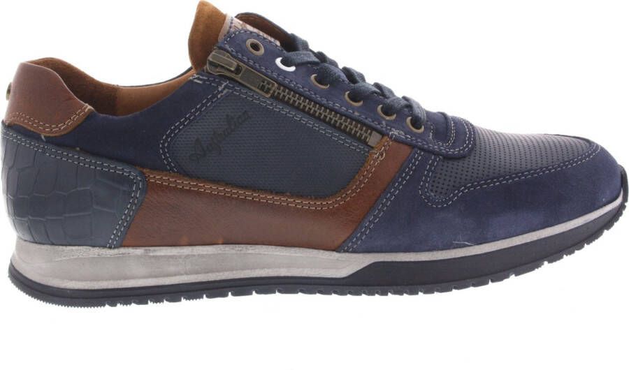 Australian Footwear Heren Sneakers Australian Browning Ocean Blue Cognac Blauw - Foto 1