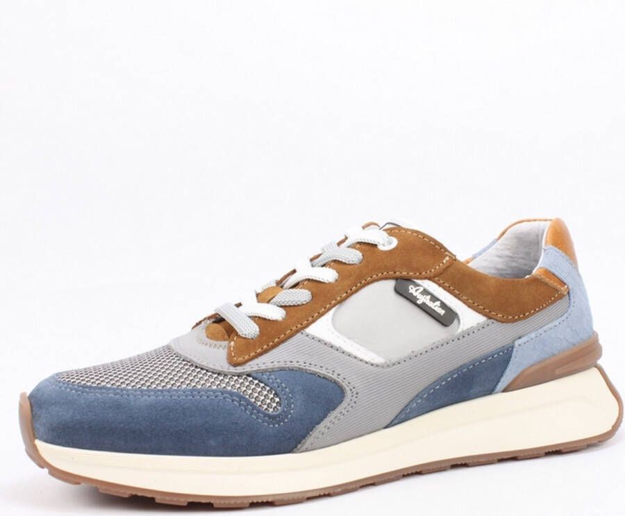 Australian Footwear Kyoto Sneakers Grijs Grey-blue Combi