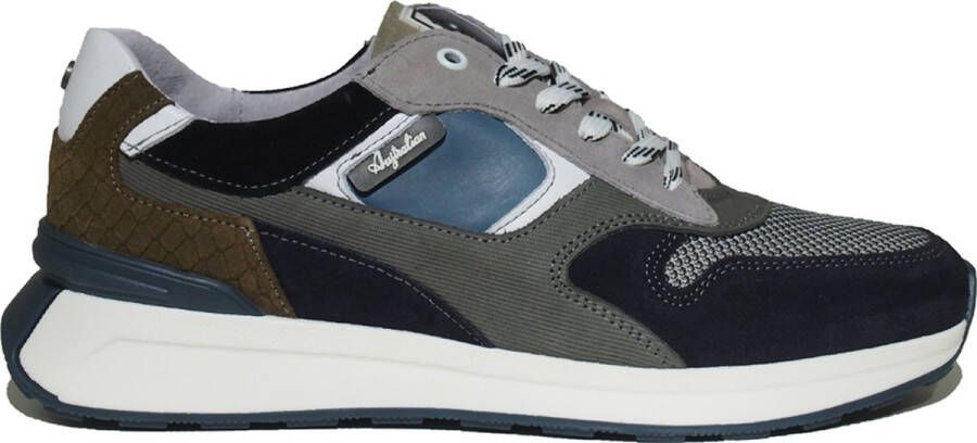 Australian Footwear Kyoto Sneakers Grijs Grey-Blue-Green
