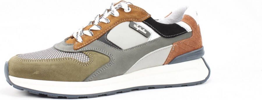 Australian Sneaker Kyoto Grey Leather 15.1651.01-K16 Grey Combi
