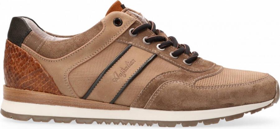 Australian Footwear Navarone Sneakers Taupe Orange