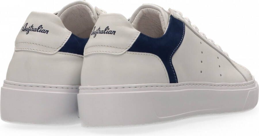 Australian Footwear Omaha Sneakers Wit White-Blue