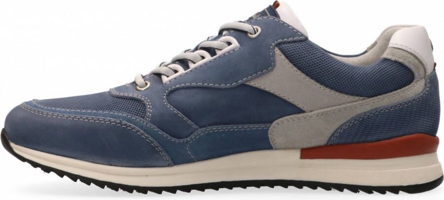 Australian Footwear Roberto Sneakers Blauw Blue-Grey-Brick