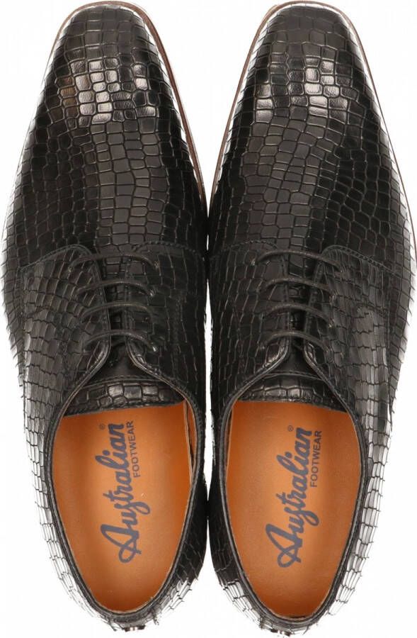 Australian Footwear Veekay Veterschoen Zwart Black
