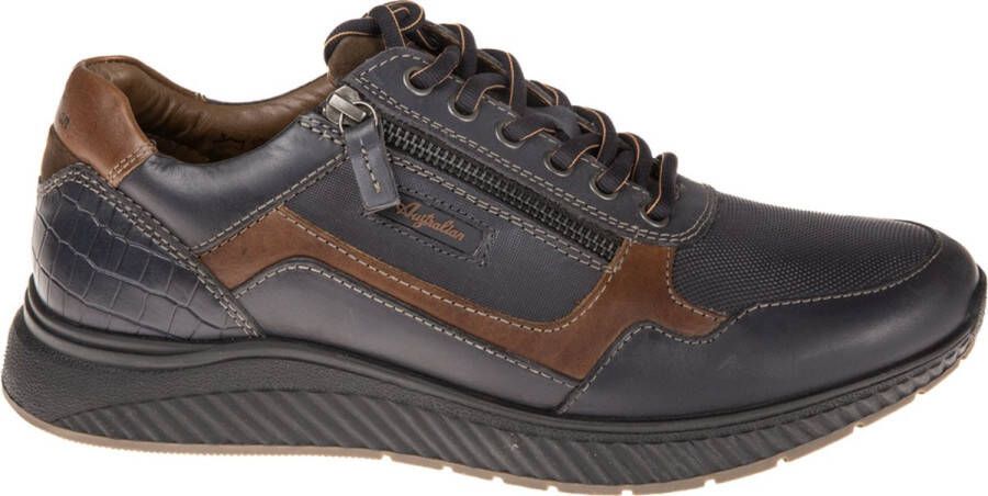 Australian Sneaker Hatchback Leather 15.1607.02-S12 Blue Tan