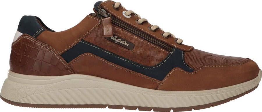 Australian HATCHBACK 15 1607 02 A08 Zwarte sneaker met rits wijdte G