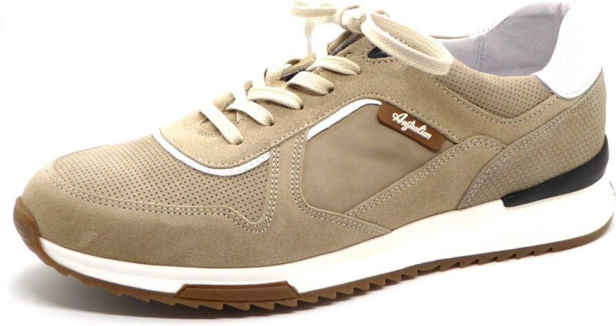 Australian Heren Sneaker Frederico 15.1543.03-U3S Lichtbeige