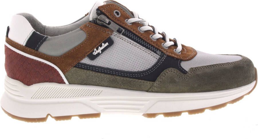 Australian Heren Sneakers Connery Grey Combi Grijs