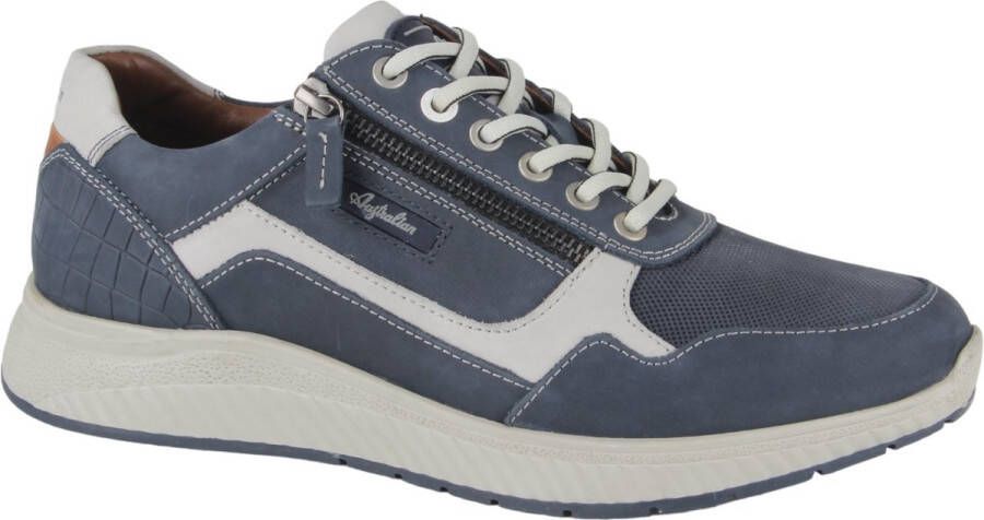 Australian Footwear Hatchback Sneakers Blauw Blue Light Grey