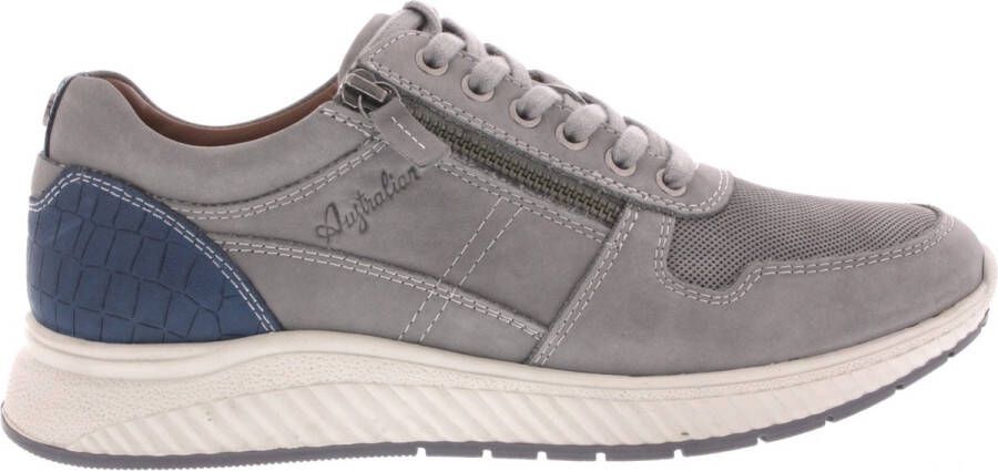 Australian Heren Sneakers Hurricane Light Grey Blue Licht Grijs