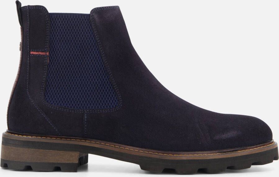 Australian Manhattan Veterboots blauw Suede