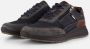 Australian Sneakers Maurizio Blue Leather Blauw - Thumbnail 3