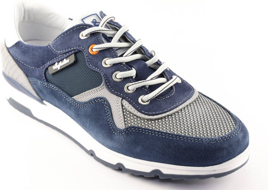 Australian Footwear Mazoni Sneakers Blauw Blue-Grey-Orange