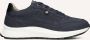 Australian Mazzerato Sneakers Heren Leren Sneaker Blauw - Thumbnail 1