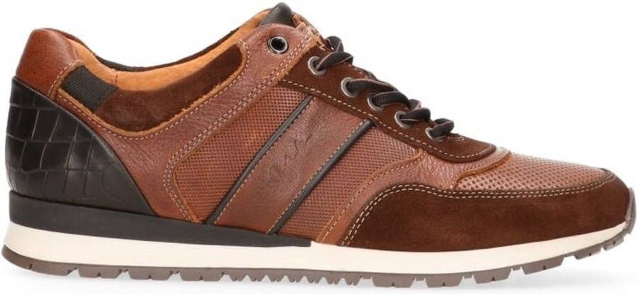 Australian Navarone Lage sneakers Leren Sneaker Heren Bruin
