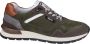 Australian Groene Suède Lage Sneakers Novecento Multicolor Heren - Thumbnail 1