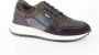 Australian Stevige Oxford Sneaker met Chunky Zool Meerkleurig Heren - Thumbnail 8