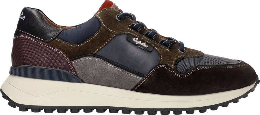 Australian Oxford Sneakers Leren Sneaker Heren Bruin