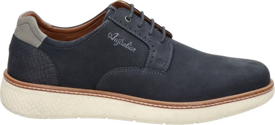 Australian Veterschoenen Blauw Leer 301410 Heren Leer - Foto 3