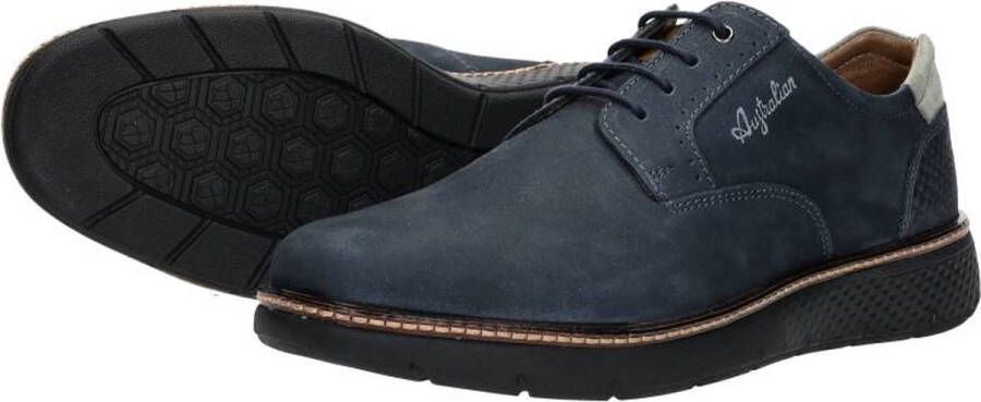 Australian Preston Veterschoenen Laag blauw