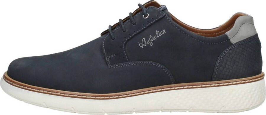 Australian Preston Veterschoenen Laag blauw