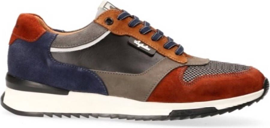 Australian Sneaker Cayenne 15.1586.01-AFO Zwart Grijs Cognac