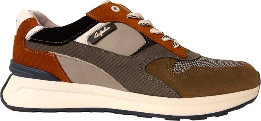 Australian Sneaker Kyoto Grey Leather 15.1651.01-K16 Grey Combi