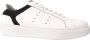 Australian Sneaker Omaha White Leather 15.1666.01-B02 White Blue - Thumbnail 1