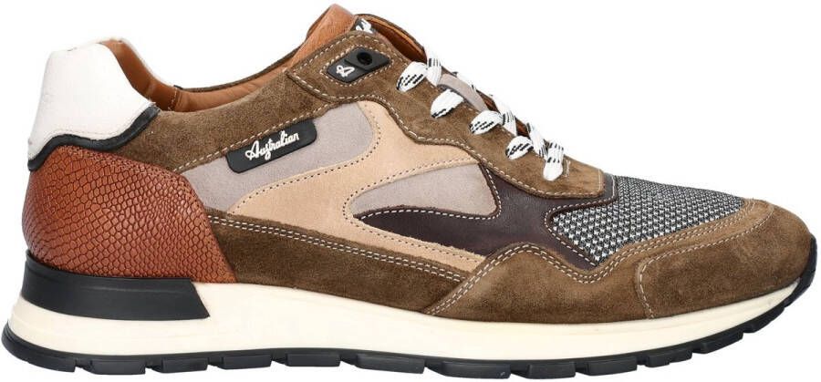 Australian Tiago heren sneaker Bruin multi