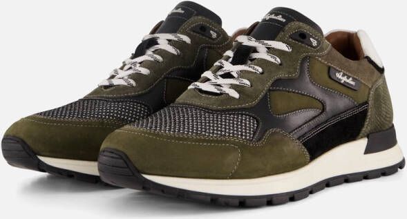 Australian Tiago Sneakers groen Leer