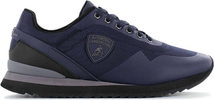Automobili Lamborghini Sneakers E0XUBSA1 Heren Motorsport Sneakers Schoenen Blauw 71304-239 CM