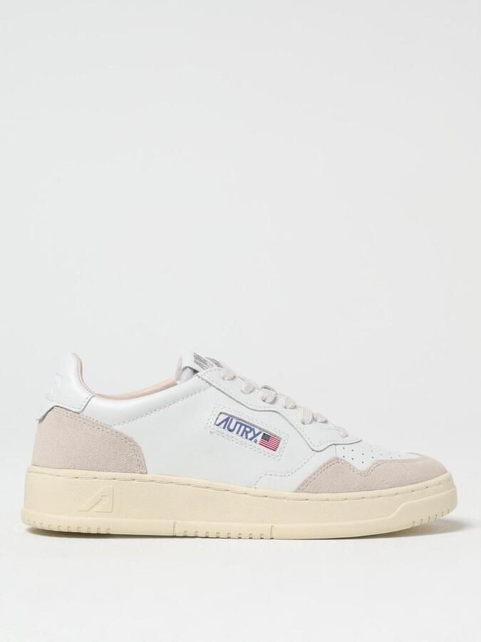Autry Action low top sneakers heren leer leer rubber Stof 39 Wit