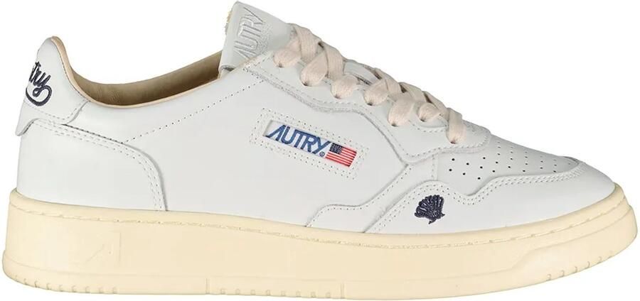 Autry Medalist Low Schoenen Wit Vrouw