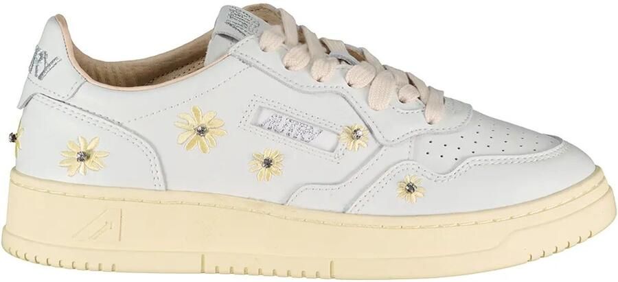 Autry Medalist Low Schoenen Wit Vrouw