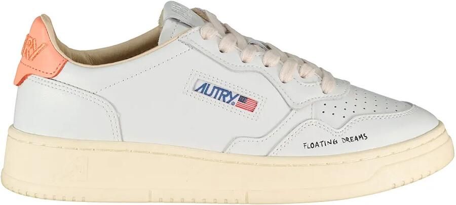 Autry Medalist Low Schoenen Wit Vrouw