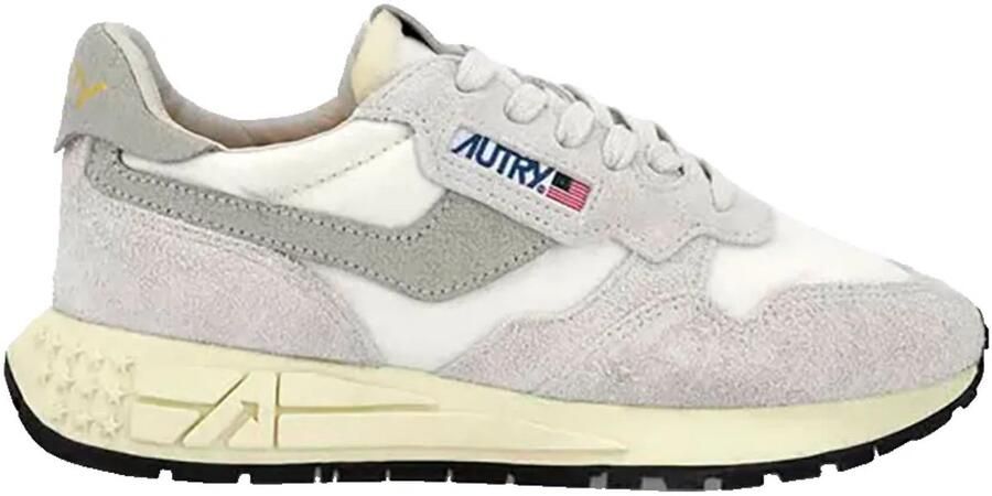 Autry Reelwind Sneakers Vintage-geïnspireerde Prestatieschoenen Beige - Foto 2