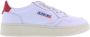 Autry Vintage Lage Leren Sneakers voor Vrouwen White Dames - Thumbnail 1